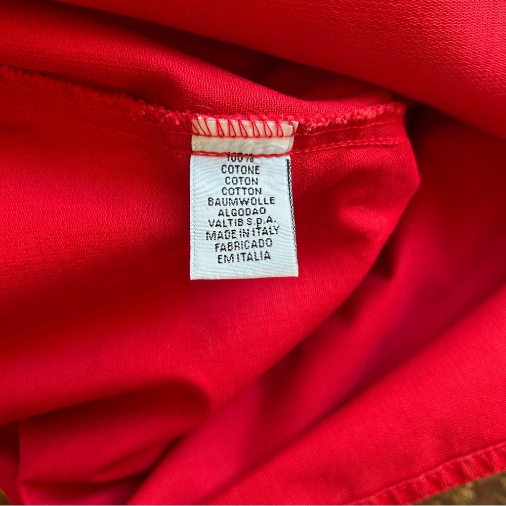 Moschino Junior Couture L’Italia Red Jumper Dress Size 14A (14 years) - Picture 8 of 9